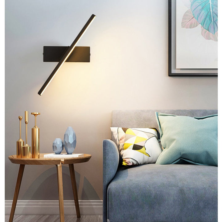 Luminária de Parede para Quarto Moderna Rotativa - Electshop